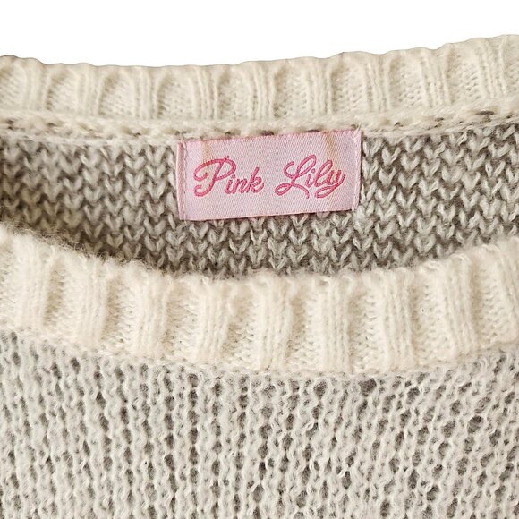 Block color Sweater by Pink Lily - Size small - Picture 3 of 5
